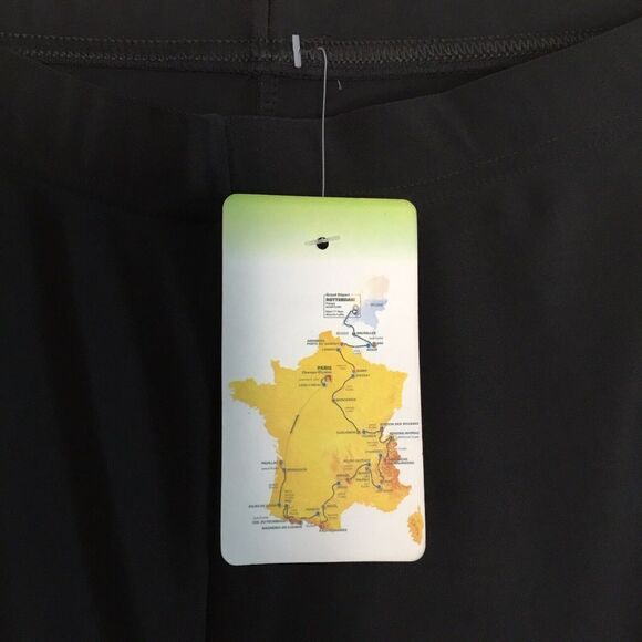 Padded Shockproof‎ mens XXL Cycling Leggings  Shorts blue black Ankle Zip - Picture 6 of 10